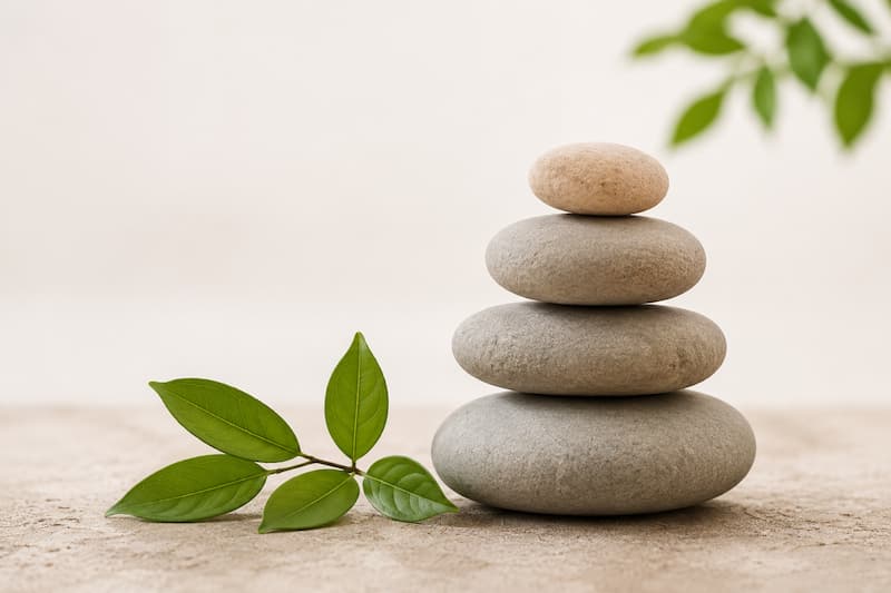 Person meditating outdoors for daily mindfulness practice